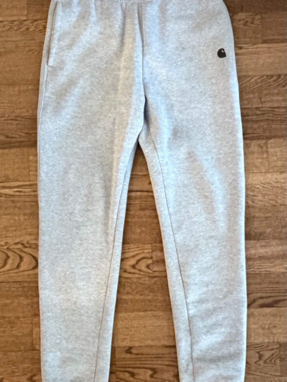 Carhartt' Gray Fleece Jogger Bottoms